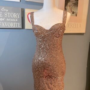 Sparkly mini dress
